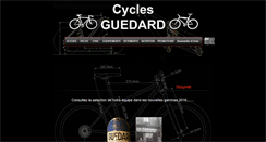 Desktop Screenshot of cycles-guedard.com